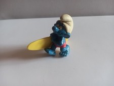 Puffo Smurf SCHLEICH PEYO SURF 20137 1981 HONG KONG