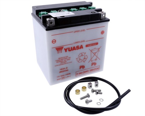 Batteria yuasa yb30l 30ah - yuasa, f