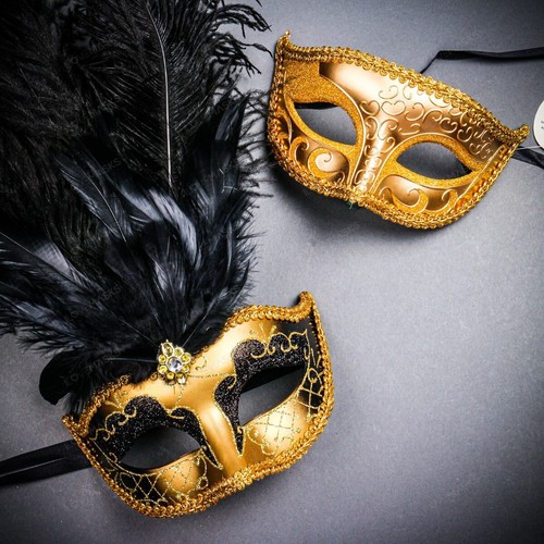 Maschera venezia piuma - venezia, top