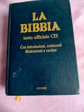 LA BIBBIA Testo CEI con note