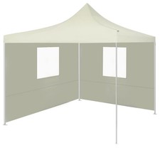 Gazebo 3x3 m Crema 600D Oxford