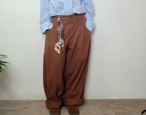 Pantaloni palazzo deja - pantaloni, vu