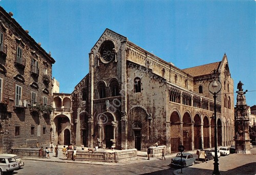 Cartolina bitonto cattedrale - cartolina,