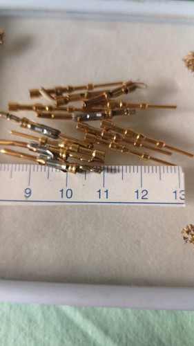 Gold plated military pins - plated,