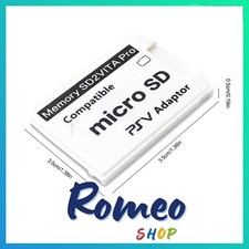 ADATTATORE MEMORIA ESTERNA per Playstation Vita PSVITA SD2 VITA PRO 6.0 HENKAKU