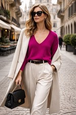 Maglione JIJIL Italia rosa