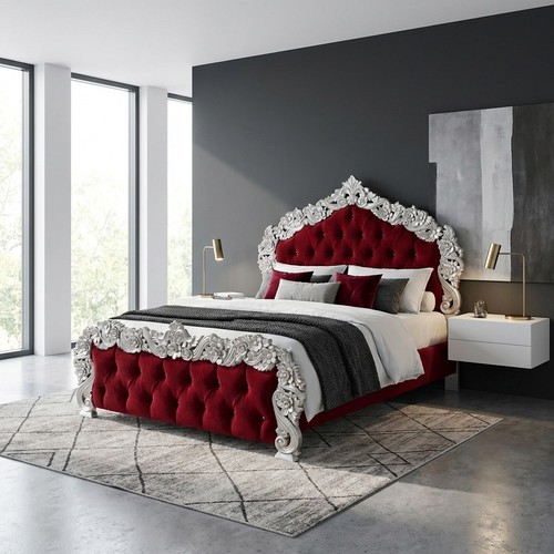 Letto matrimoniale barocco - letto,