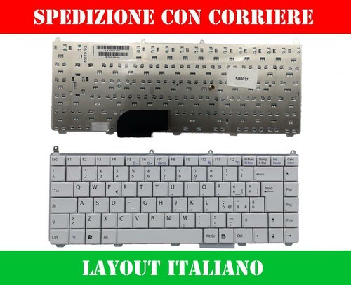 Tastiera sony vaio bianca - tastiera,