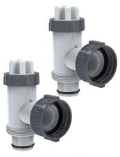 Parte valvole stantuffo piscina fuori terra con guarnizioni on off stantuffo 2 pz