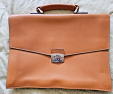 BARANTANI Leather Briefcase