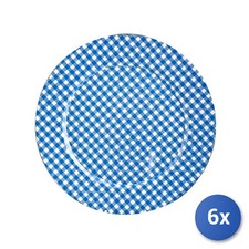 6x Sotto Piatti Tondo Ala