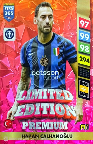 Hakan calhanoglu panini - calhanoglu,