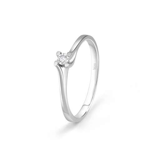 Anello bliss donna - donna, solitario