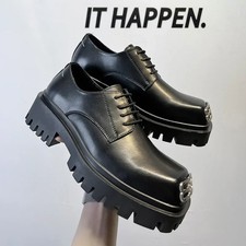 Scarpe in pelle casual di