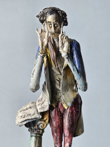 Scultura arte ceramica vintage - ceramica,