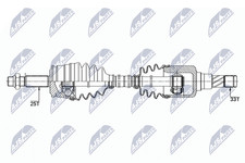 Albero motore asse anteriore
