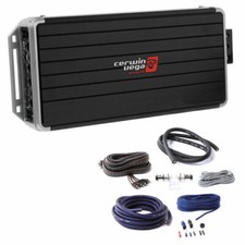 Amplificatore Cerwin Vega B54 serie bomber 4 canali classe D + kit amplificatore Belva 4 gauge omaggio