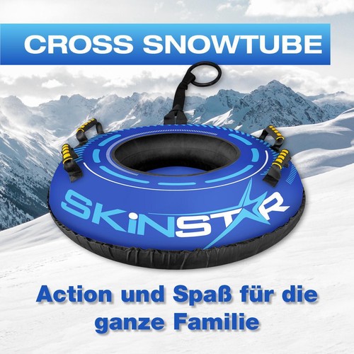 Skinstar cross snowtube - blu, Ø