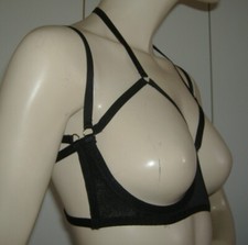 REGGISENO APERTO NERO FERRETTO