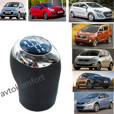 Pomello Cambio Stick 5 Velocità Per Hyundai IX20 i30 Elantra Kia Rio Sportage...