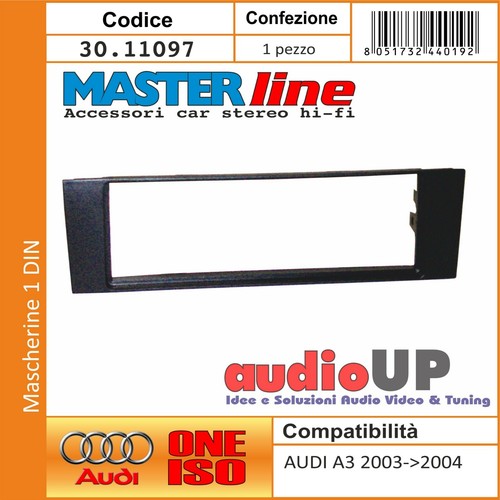 Mascherina montaggio autoradio - mascherina,