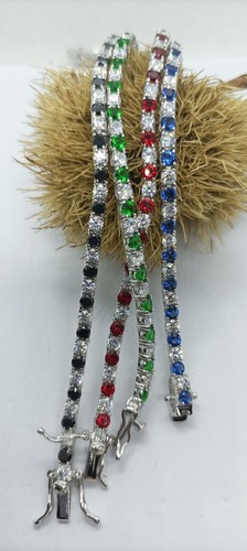 Bracciale argento tennis - bracciale,