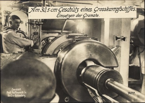 Deutsches kriegsschiff - ak,