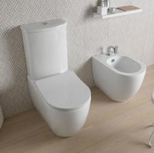 GSG Like Monoblocco Sanitari Senza Brida | Smart Clean Wc Bidet Copriwater
