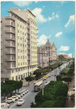 FOGGIA - VIALE XXIV MAGGIO E PALACE HOTEL SARTI - VIAGG. 1962 -78897-
