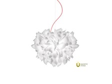 Slamp Veli Foliage Medium Sospensione diam.42 2 luci E.27 con cavo trasparente