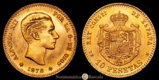 Alfonso XII 10 pesetas (3,23