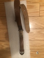 Cintura moda Giorgio Armani vintage nera dettagli pelle scamosciata taglia small