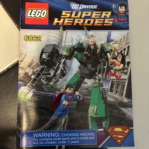 Lego comics 6862 super - dc,