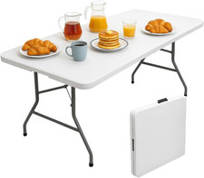 - Tavolo Pieghevole Da Giardino Perfetto Come Tavolo Da Campeggio, Da Buffet, Da