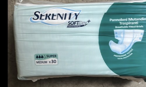Pannoloni serenity strappo - a,