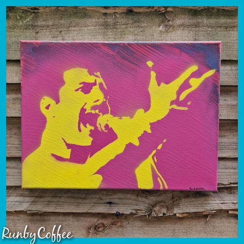 Freddie mercury queen ooak - mercury,