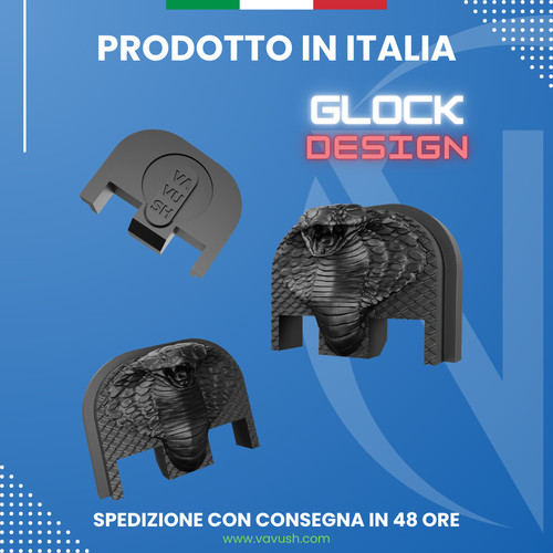 Piastrina decorativa back - piastrina,