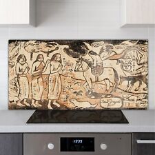 Glass Kitchen Cooker Splashback 140x70 Change of Residence Paul Gauguin