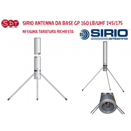 Sirio 160 uhf antenna da - sirio,