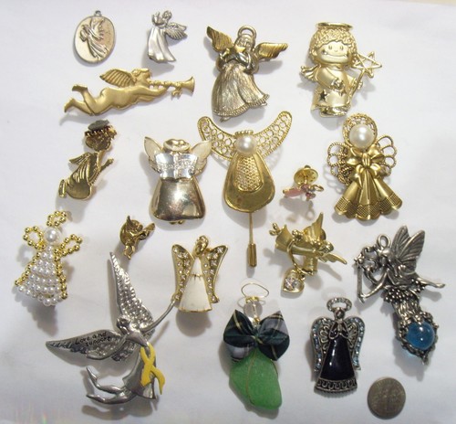 Lotto spille angeli - 18,