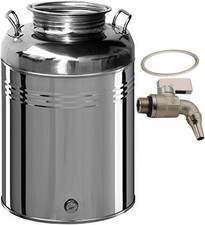 FUSTO OLIO 30 LT ACCIAO INOX