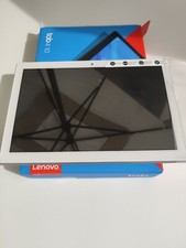 Tablet Lenovo polar white 2G+16GB usato in ottimo stato display 10.1+ accessori 