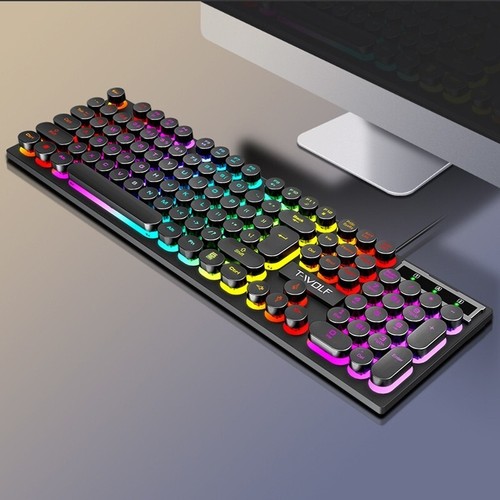 Teclado retro punk - con, cavo