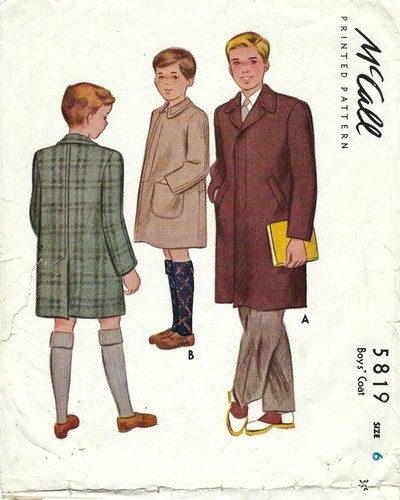 Mccall 5819 cappotto - mccall,