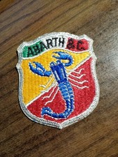 Abarth & C  -1980s  PATCH   -  Abarth 750 ,Abarth 2400, Abarth 750