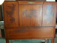 LETTO ANTICO IN FERRO DECORATO