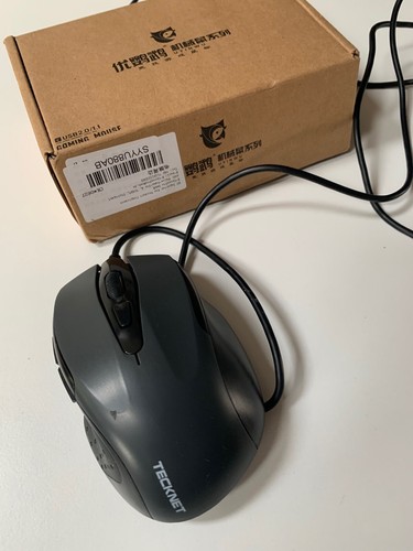 Tecknet mouse cablato usb - mouse,