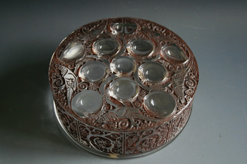 Scatola vetro lalique roger - scatola, di