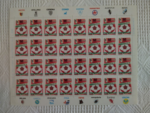 Italia foglio intero milan - foglio,