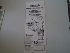 advertising Pubblicità 1973 CARAVAN ELNAGH - ZIBIDO SAN GIACOMO